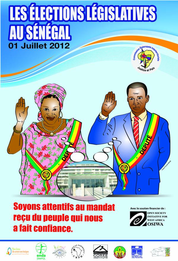 Affiche éléctions législatives